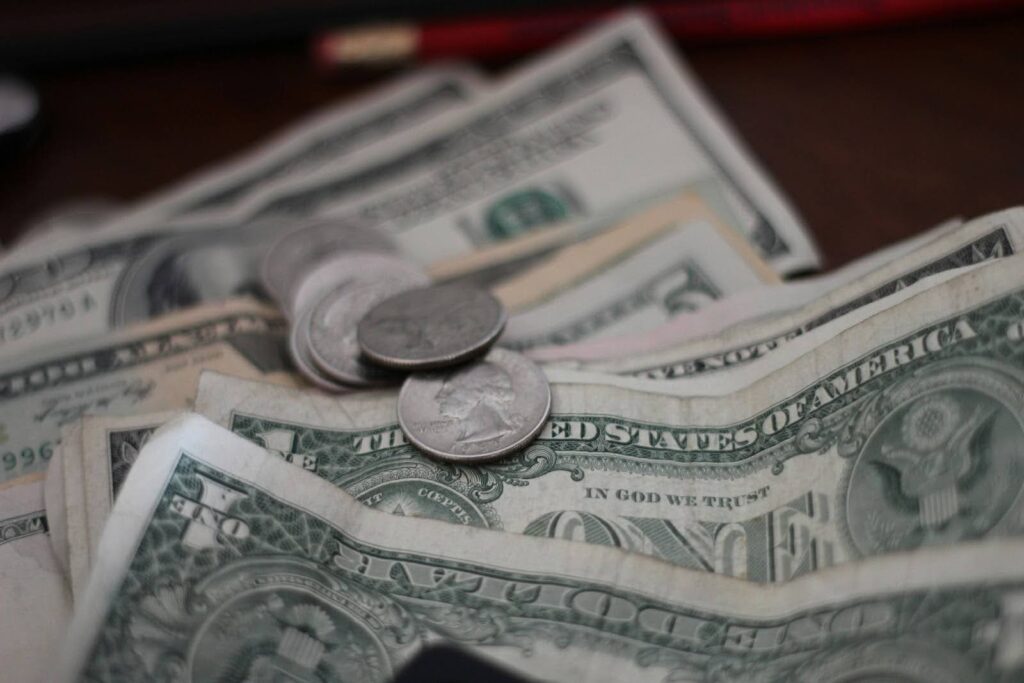 Pile of money